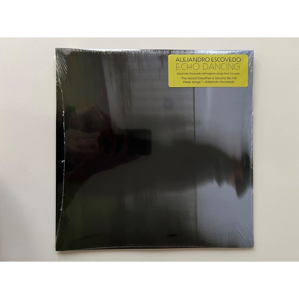 Alejandro Escovedo Echo Dancing 2 LP Gold Vinyl + Signed Postcard NEW SEALED